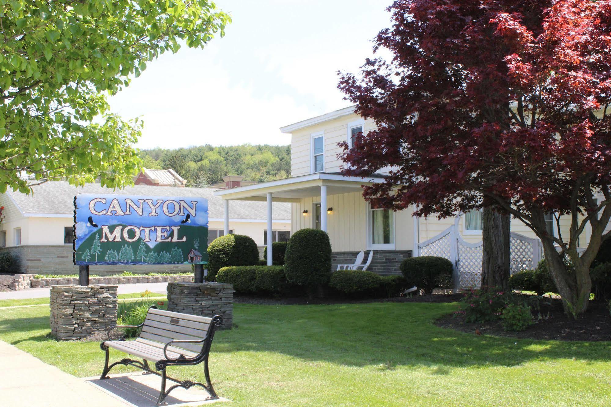Canyon Motel Wellsboro Kültér fotó